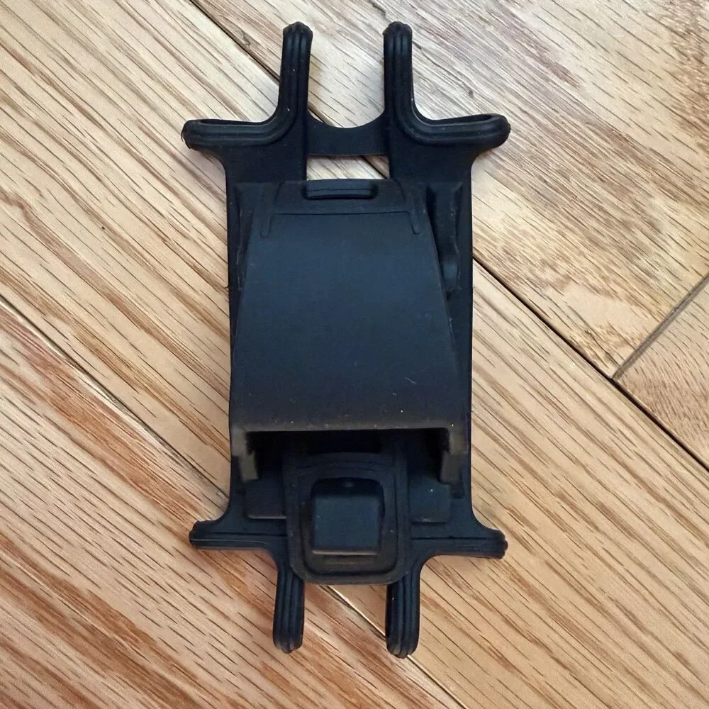 Multifunction Bike Motorcycle Stroller Phone Holder – Black – Fits 4–6” Phones